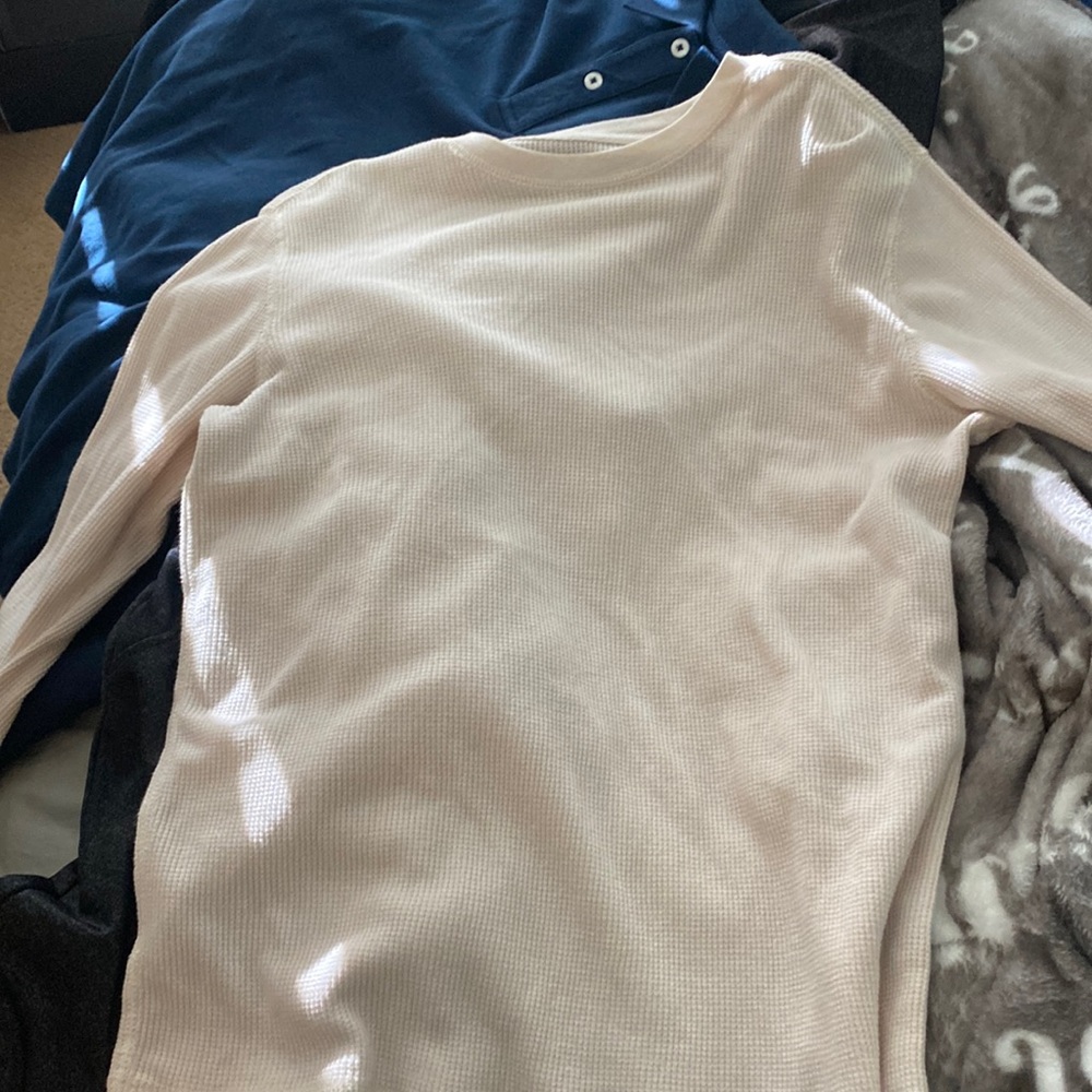 Cream Thermal Long Sleeve